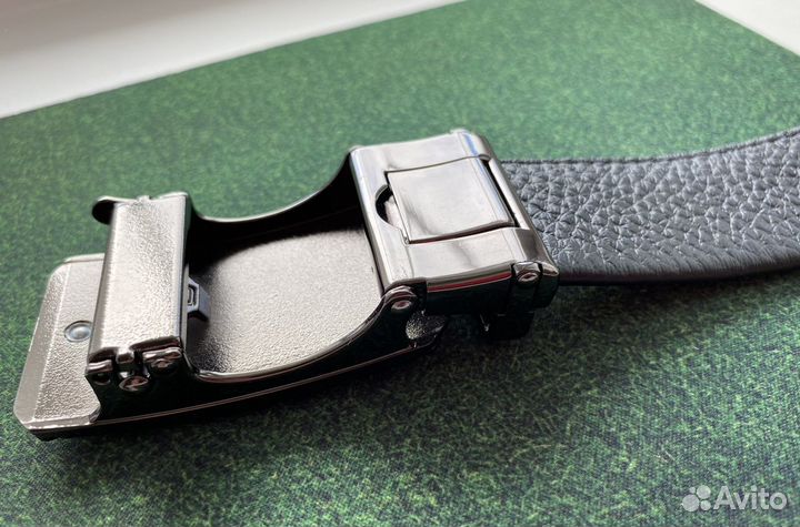 Ремень мужской, черный, новый, 124 см