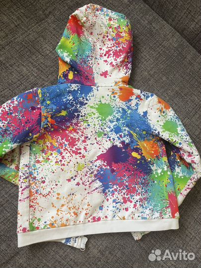 Кофта с капюшоном для девочки 98-104