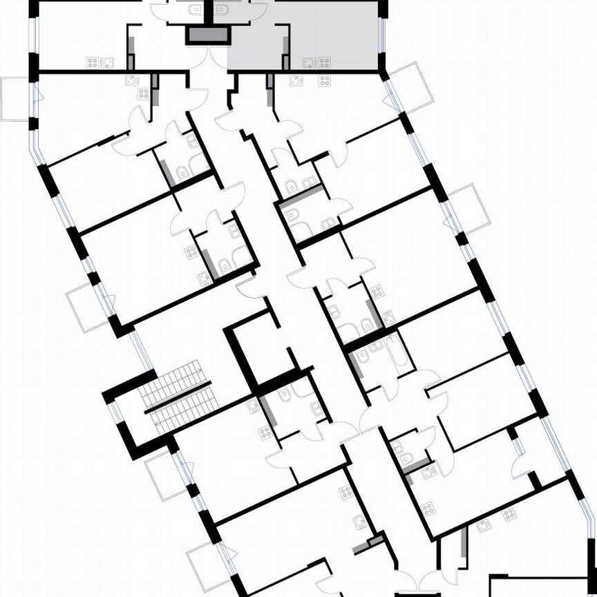 2-к. квартира, 49,2 м², 3/3 эт.