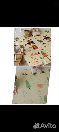 Коврик для ползания складной