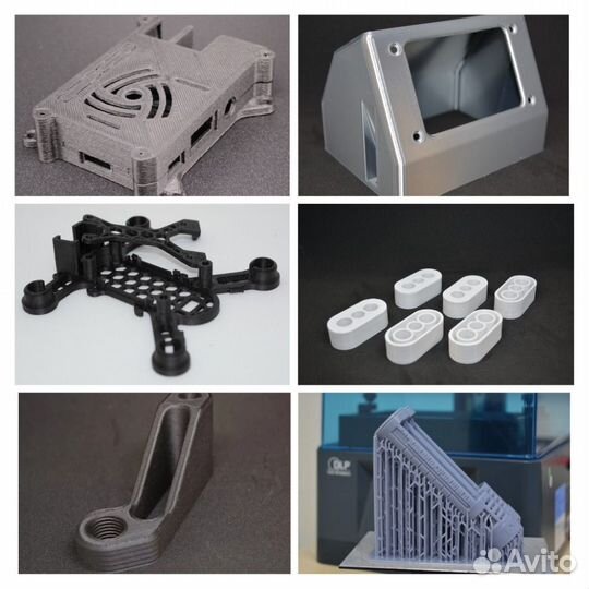 3D печать пластиком и фотополимером FDM/LCD/DLP