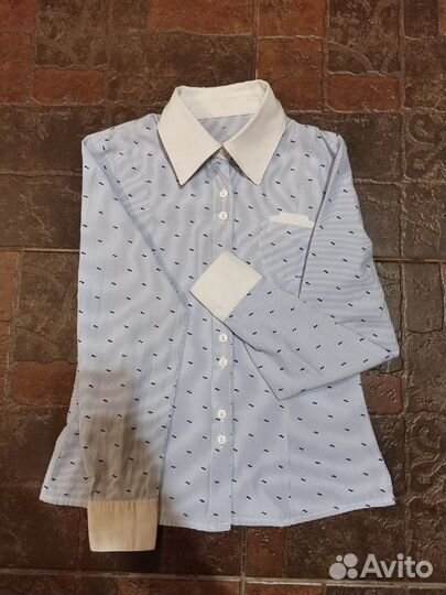 Рубашка школьная Милашка Сьюзи 152 см