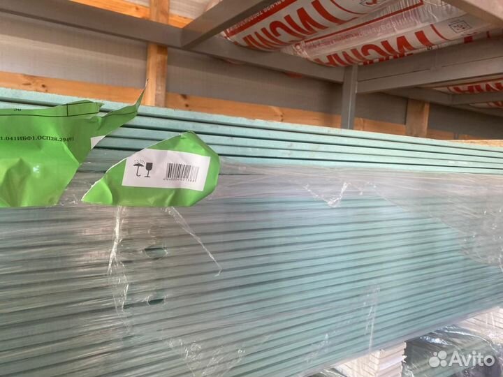 Гипсокартон новый 9,5 мм
