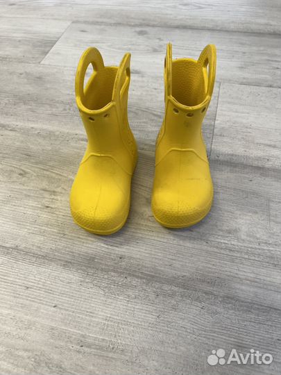 Резиновые сапоги crocs c7