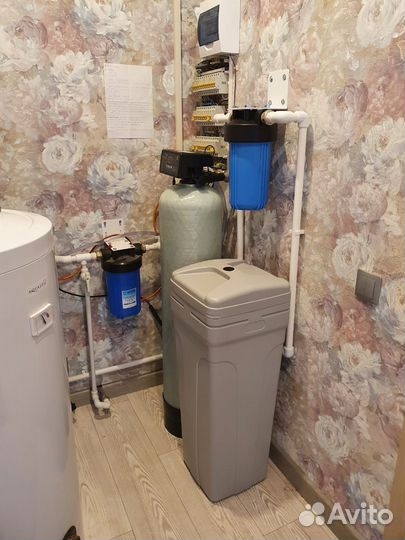 Система очистки воды от железа и жесткости 1044