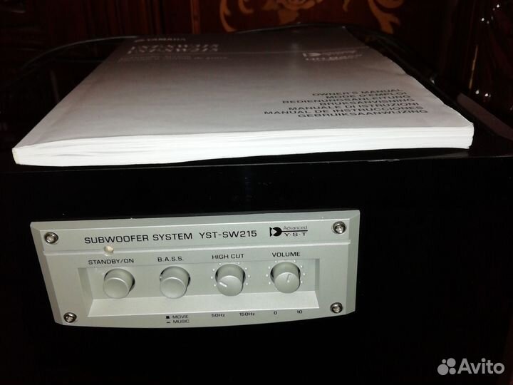 Сабвуфер Yamaha yst sw 215