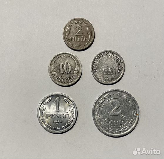 Монеты Европы (2) Австрия-Венгрия-Швейцария