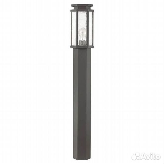 Столб металлический и стеклянный уличный