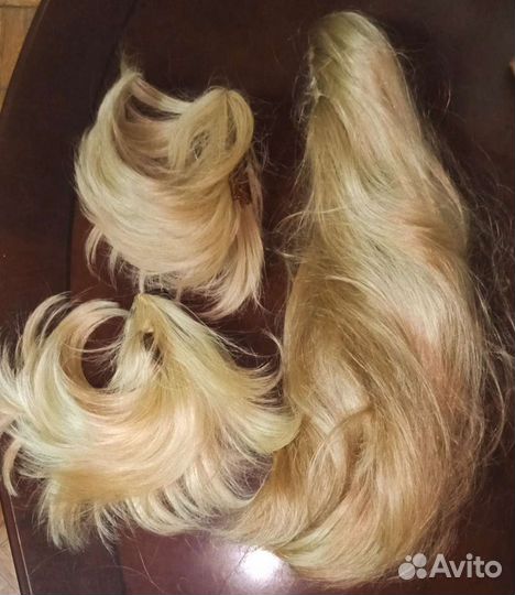 Шиньон-хвост на крабе