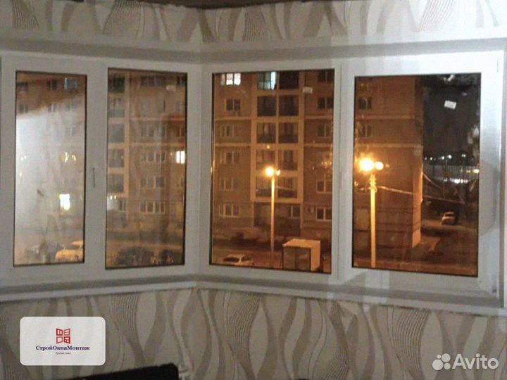 Остекление лоджии KBE