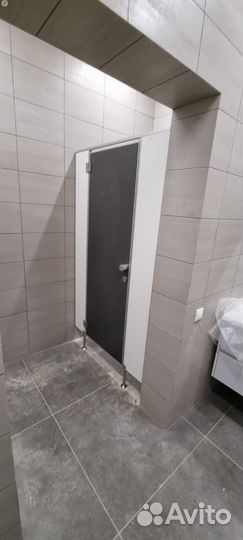 Туалетные кабинки, перегородки под ключ