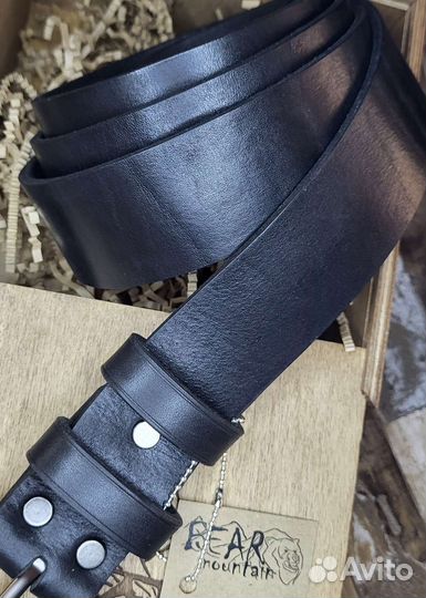 Ремень ручной работы из натуральной кожи