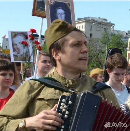 Поющий баянист на ваш праздник