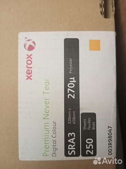 Xerox 003R98047 бумага синтет. SRA3 270мкм 250л