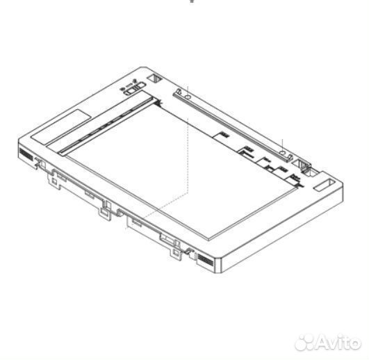 Стекло сканера в сб Kyocera M 6026 cdn 302KW94070