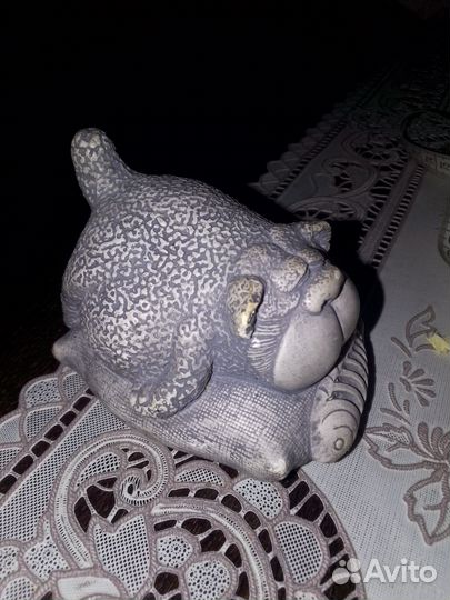 Фигурки кот собака