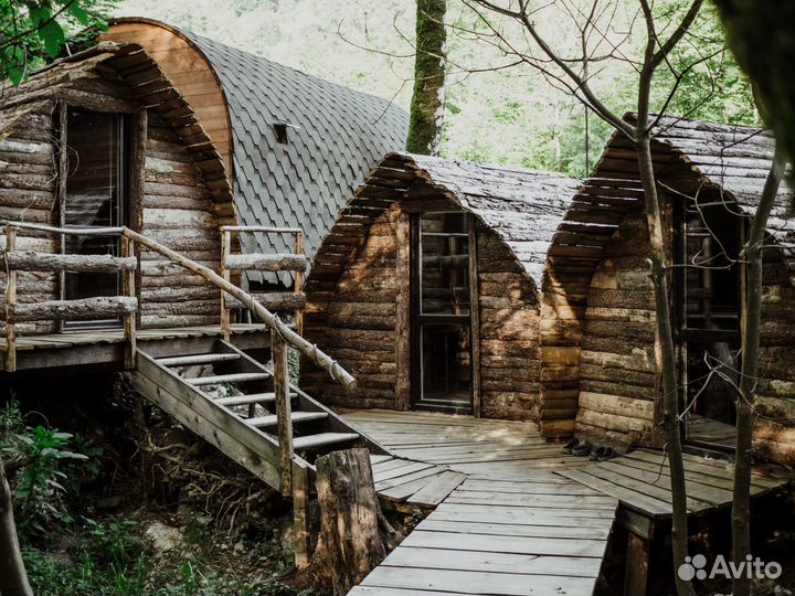 Отдых в глэмпинге на Красной поляне