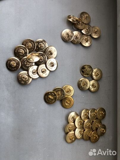 Пуговицы офицерские армейские.ссср