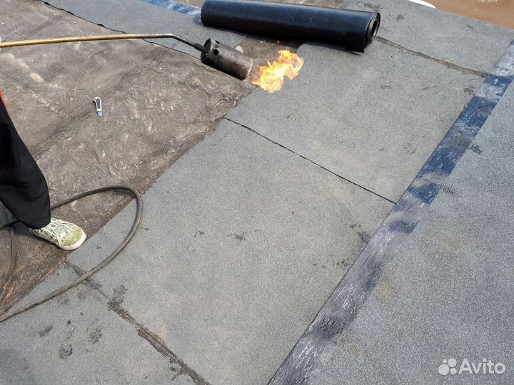 Кровельные работы по мягкой кровле