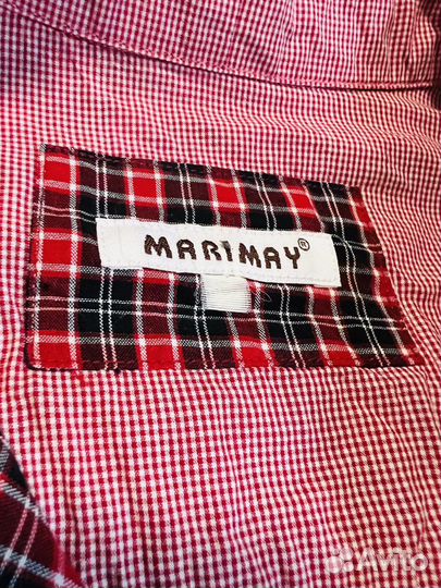 Рубашка в клетку marimay