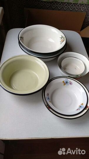 Посуда эмалированная