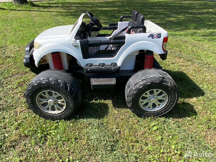 Детский электромобиль большой двухместный