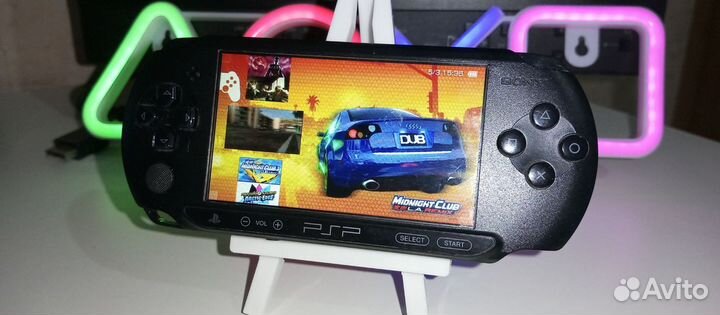 PSP 64 Гб Прошитая 80+1360 игр