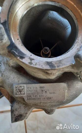 Volkswagen teramont (терамонт) Турбокомпрессор