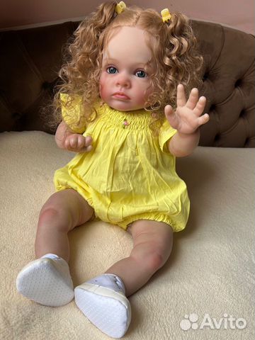 Кукла реборн 60 см девочка