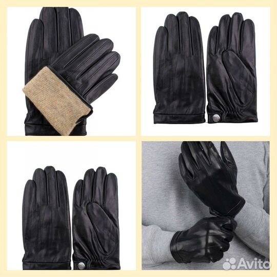 Перчатки#кожаные#мужские#чехия