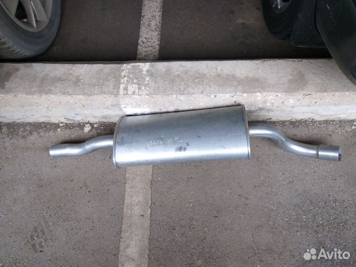 Глушитель на аudi, volkswagen, skoda