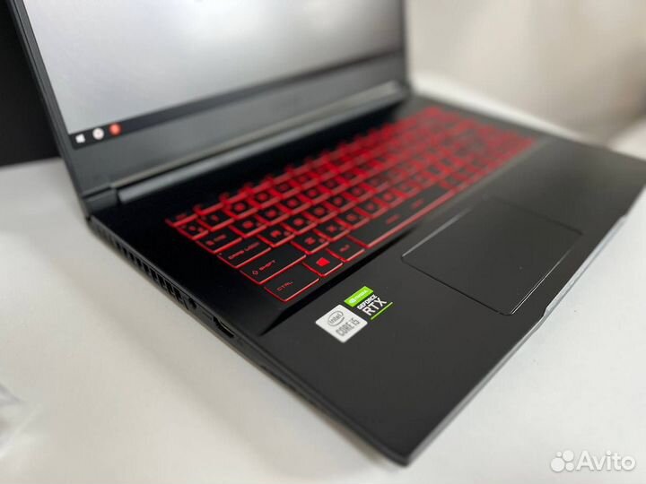 Игровой MSI RTX3060/I5-10H/16GB/512SSD/144HZ