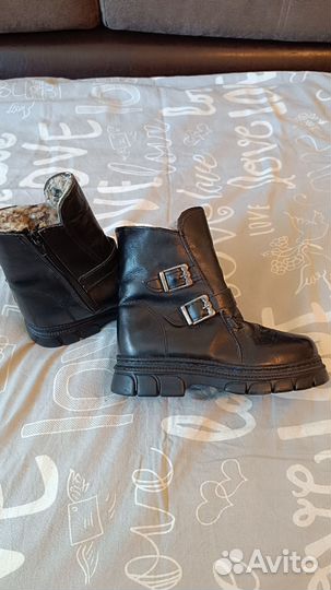 Ботинки зимние натуральная кожа