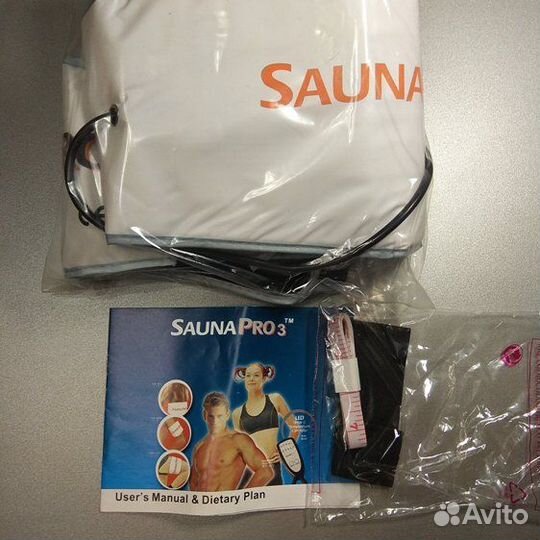 Термо Пояс для похудения сауна Sauna Pro 3