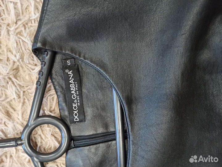 Кожаное платье