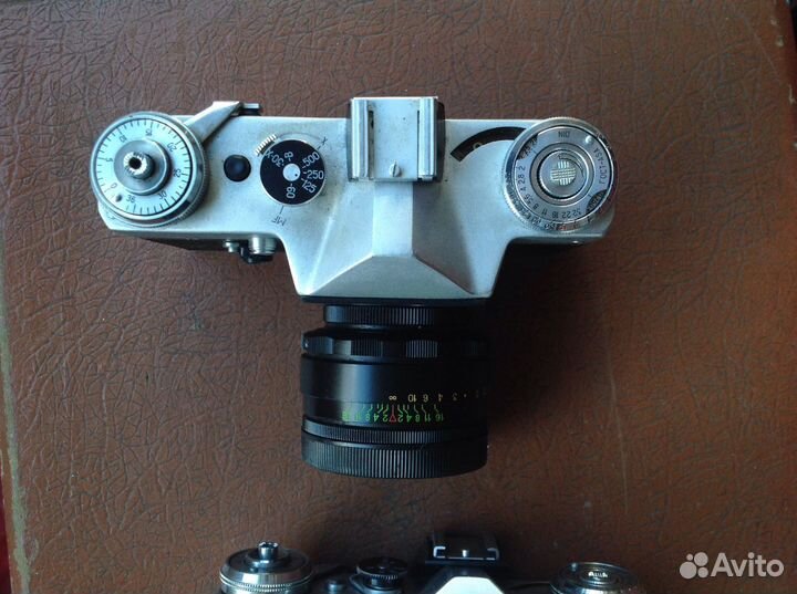 Фотокамера зенит Zenit E. С объективом