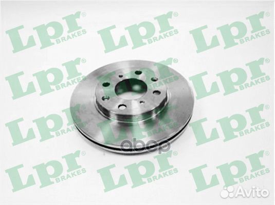 H1491V Диск тормозной honda jazz 1.2-1.4 02/LO