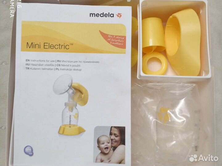 Молокоотсос medela электрический