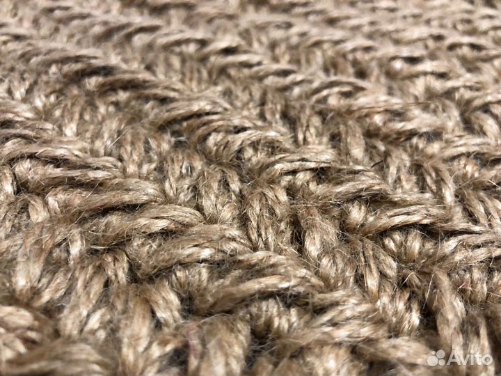 Коврик из джута