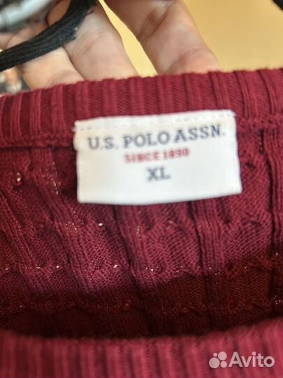 US polo assn пуловер женский