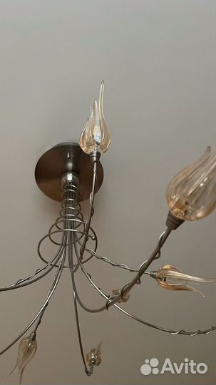 Люстра потолочная Италия бу