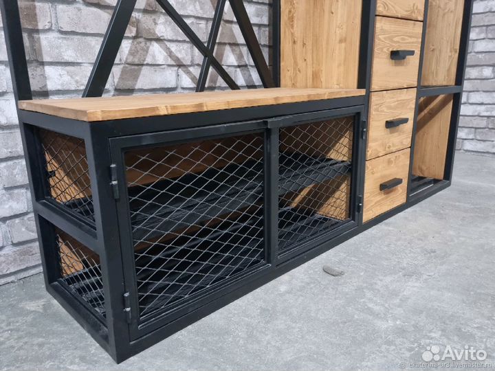 Вешалка лофт