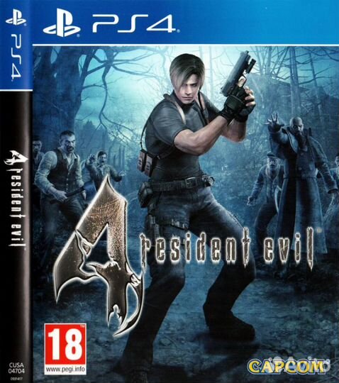 Игра Resident Evil 4(PS4)