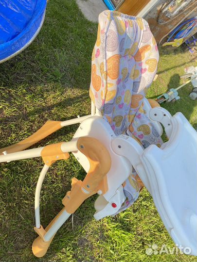 Стульчик для кормления happy baby