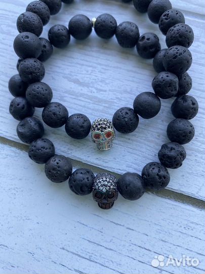 Браслет с черепом