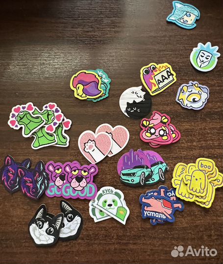 Стикерсы магнит открытые