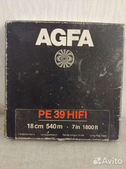 Пленка agfa для катушечных магнитофонов