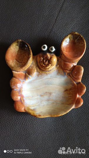 Винтажная пепельница