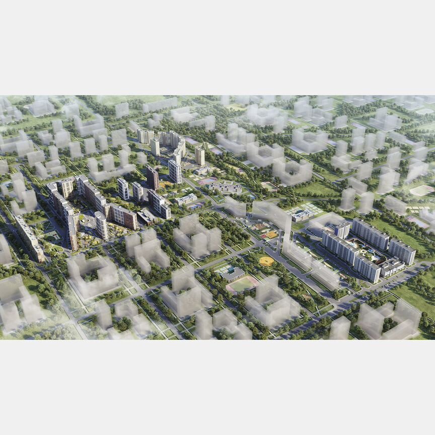 1-к. квартира, 31,6 м², 19/21 эт.