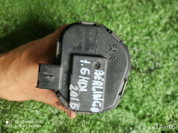 Дроссельная заслонка Citroen Berlingo 1.6 HDI